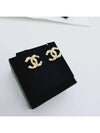 CC logo stud earrings gold - CHANEL - BALAAN 8