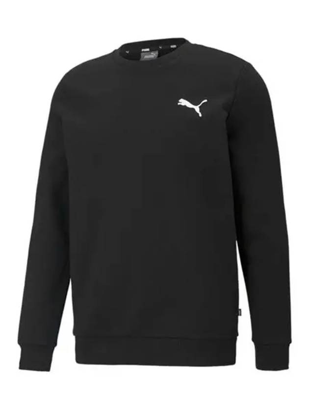 Men s essential small logo brushed sweatshirt 586682 51 - PUMA - BALAAN 1