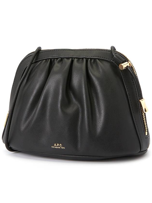 Ninon Drawstring Cross Bag Black - A.P.C. - BALAAN 3