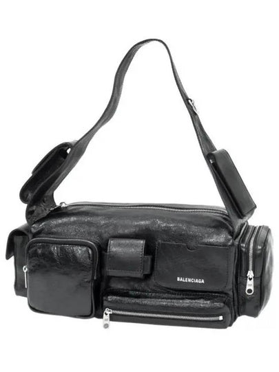 Superbusy Small Sling Bag Black - BALENCIAGA - BALAAN 2