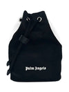 Venice Track Bucket Bag Black - PALM ANGELS - BALAAN 2