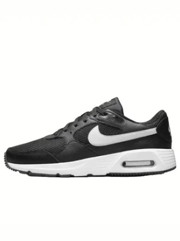 Air Max SC Low Top Sneakers Black White - NIKE - BALAAN 2