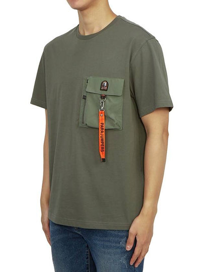 Mohave Men s Short Sleeve T Shirt PMTSRE07 THYME - PARAJUMPERS - BALAAN 2