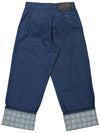 Logo Grid Workwear Jeans Dark Blue - JW ANDERSON - BALAAN 3