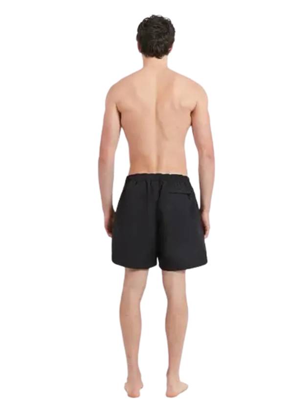 Men's Big Graffiti Beach Shorts Black - STUSSY - BALAAN 3