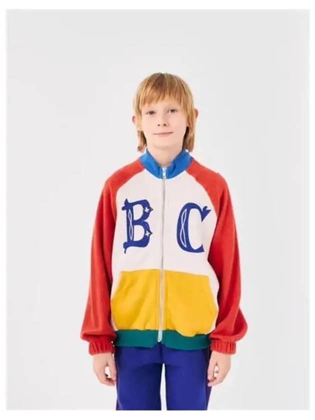 Jacket B224AC057 991 BC Logo Color Block Kids - BOBO CHOSES - BALAAN 3