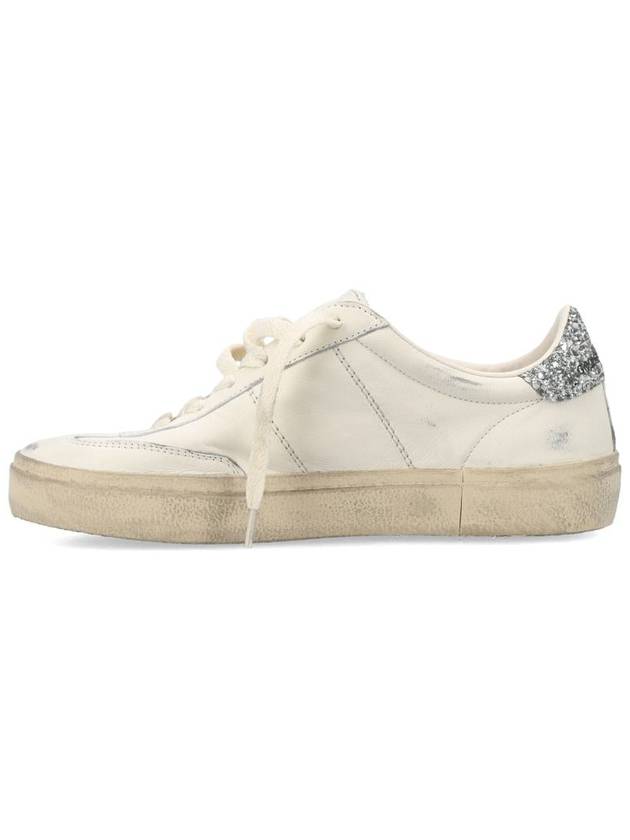 Soul Star Glitter Tab Low Top Sneakers White - GOLDEN GOOSE - BALAAN 4