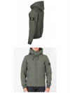 Wappen Patch Soft Shell R Fleece Hooded Jacket Khaki - STONE ISLAND - BALAAN 6