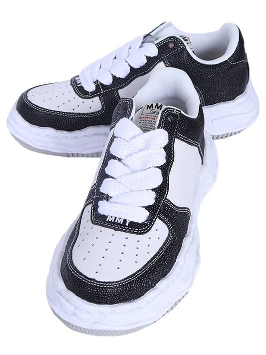 Yasuhiro Mihara Men's Wayne OG Sole Sneakers Black White A11FW712 BLKWHT M - MAISON MIHARA YASUHIRO - BALAAN 1