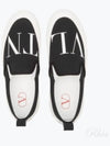 VLTN Canvas Slip-On Black - VALENTINO - BALAAN 2