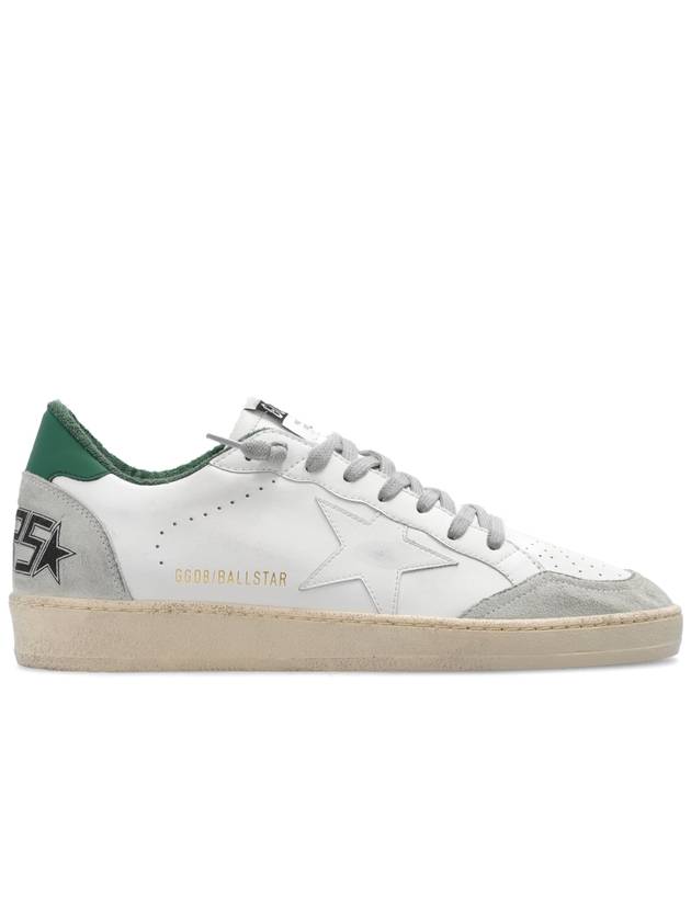 Ball Star Leather Low Top Sneakers White - GOLDEN GOOSE - BALAAN 2