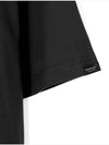 Cotton Crew Neck Short Sleeve T-Shirt Black - BALENCIAGA - BALAAN 5