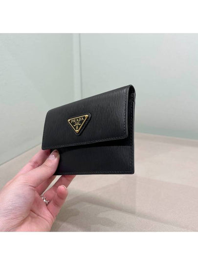 Triangular logo Vitello Move card wallet 1MF027 2DDU F0002 - PRADA - BALAAN 2