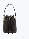 Mon Tresor FF Motif Leather Mini Bag Black - FENDI - BALAAN 2