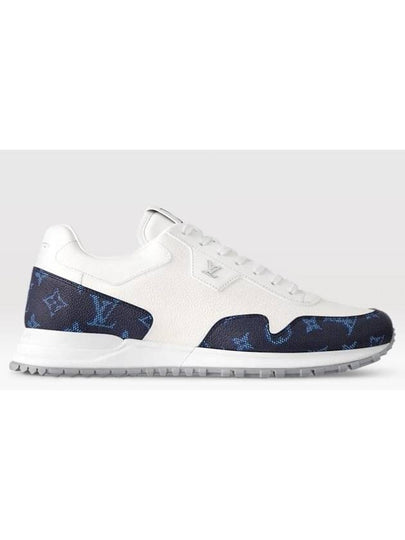 Run Away Low Top Sneakers White Navy - LOUIS VUITTON - BALAAN 2