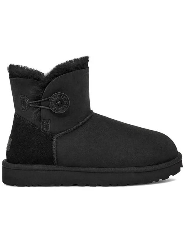 Mini Bailey Button II Winter Boots Black - UGG - BALAAN 3