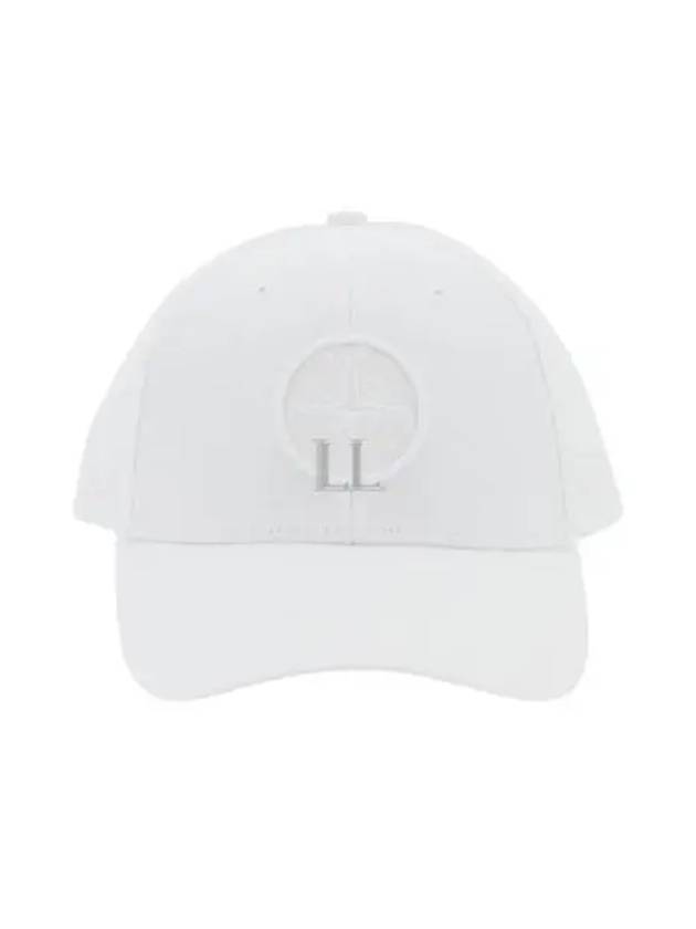 6 Panel Ball Cap White - STONE ISLAND - BALAAN 2