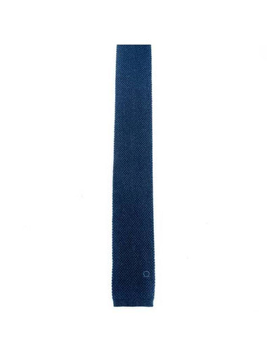 Logo Tie Navy - SALVATORE FERRAGAMO - BALAAN 1