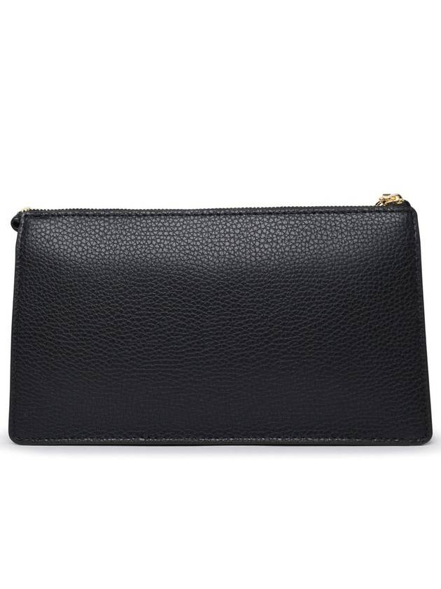 Empire Large Leather Convertible Cross Bag Black - MICHAEL KORS - BALAAN 4