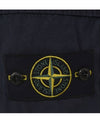 Men's Logo Patch Cargo Bermuda Shorts Blue - STONE ISLAND - BALAAN 6