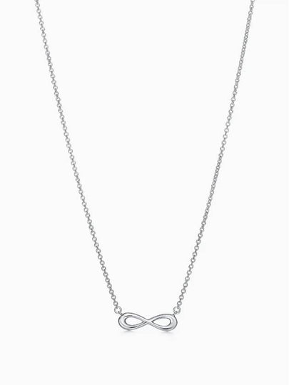 Infinity Pendant Necklace Silver - TIFFANY & CO. - BALAAN 2