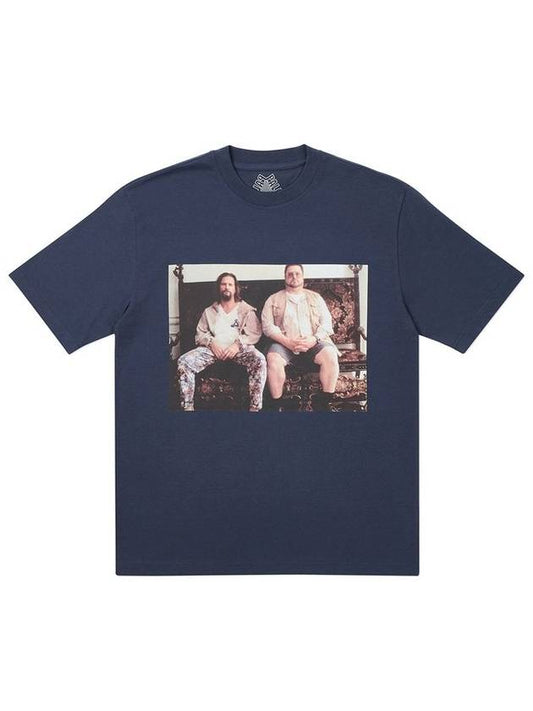 Dude Shirt Dude Tshirt Navy - PALACE - BALAAN 1