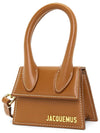 Le Chiquito Signature Mini Tote Bag Brown - JACQUEMUS - BALAAN 3