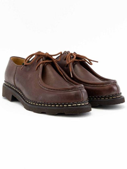 Michael Griff Leather Derby Maroon - PARABOOT - BALAAN 2