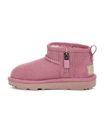 KIDS Toddler Suede Leather Mini Boots Dusty Orchid Classic Ultra 1130750TDYR - UGG - BALAAN 1