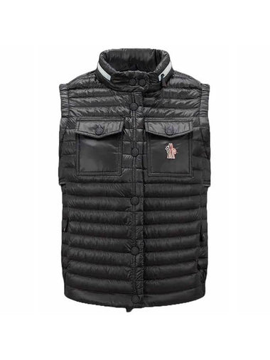 Gumiane Quilted Vest Black - MONCLER - BALAAN 1