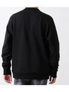 Front Logo Print Sweatshirt Black - BURBERRY - BALAAN 9