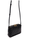 Intrecciato Mini Cross Bag Black - BOTTEGA VENETA - BALAAN 4