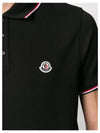 8A70300 Logo Patch PK Polo Collar Short Sleeves - MONCLER - BALAAN 5