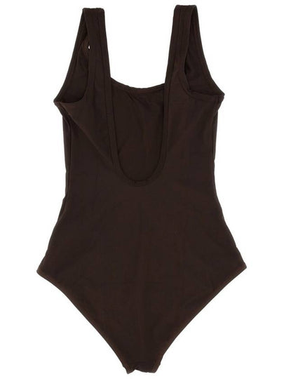 ONE PIECE SWIMSUIT WITH LOGO - JIL SANDER - BALAAN 2