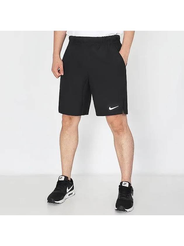 Court Dri-Fit Victory 9 Inch Tennis Shorts Black - NIKE - BALAAN 2