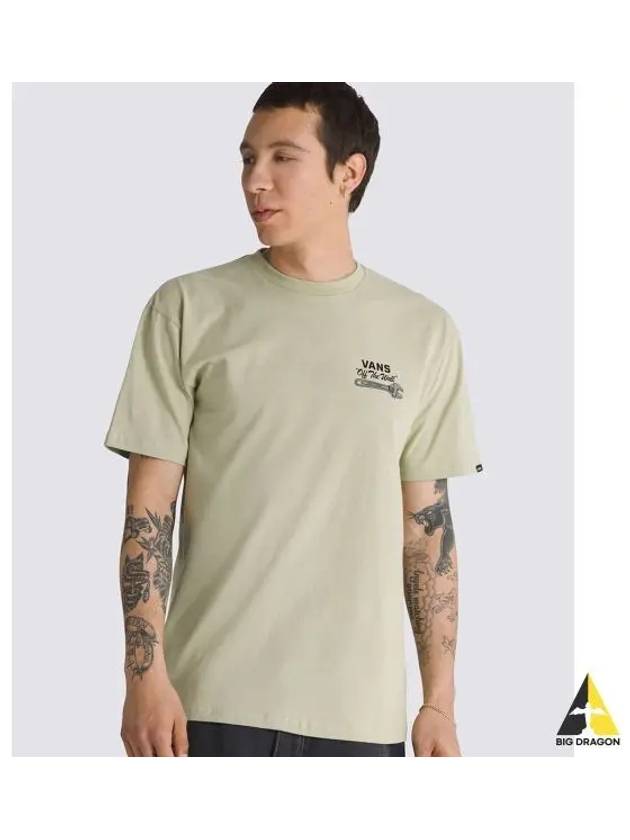 Wrench Short Sleeve T Shirt Elm VN000J4CD3Z1 - VANS - BALAAN 1