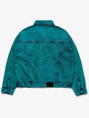 Soju Oversized Denim Jacket Green - C WEAR BY THE GENIUS - BALAAN 9