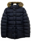 Men s Logo Patch CLUNYE Down Padded Jacket Navy 1C00010 596K7 776 - MONCLER - BALAAN 1