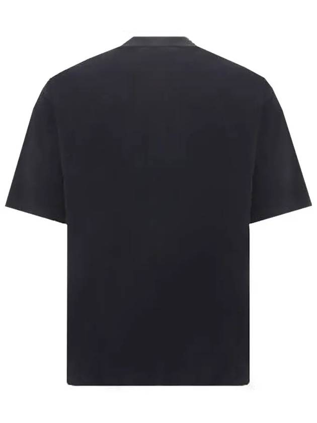 Stone Face Logo Short Sleeve T-Shirt Black - ACNE STUDIOS - BALAAN 4