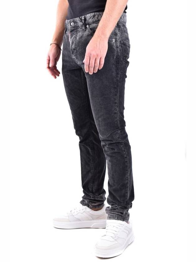 Denim Straight Pants S71LB1288 S53162 900 Black - DSQUARED2 - BALAAN 5