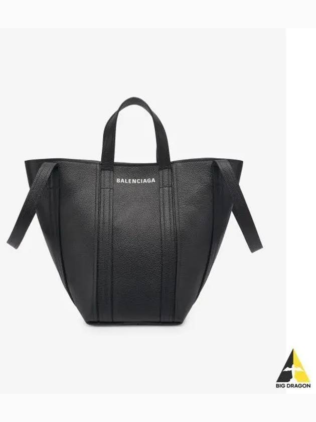 Calfskin Everyday Tote Bag Black - BALENCIAGA - BALAAN 2