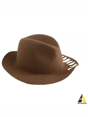 22WCM A03503 B Accessory Logo Fedora - KOLOR - BALAAN 1