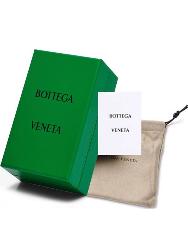 sheepskin card wallet navy - BOTTEGA VENETA - BALAAN.