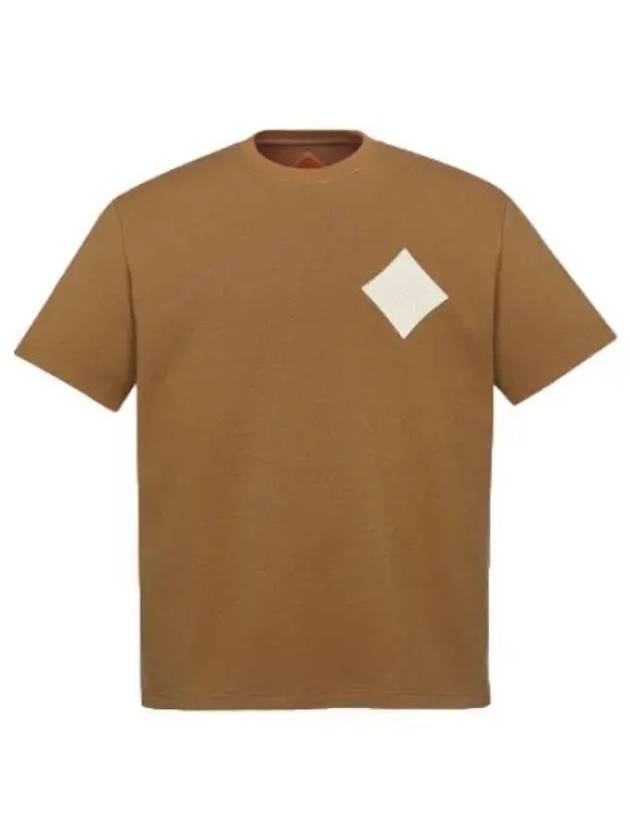 Logo patch boucl t shirt short sleeve tee - MCM - BALAAN 1