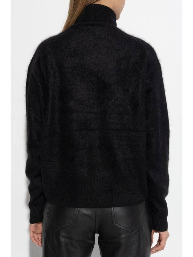 AllSaints Cashmere Turtleneck Rebel, Women's, Black - ALLSAINTS - BALAAN 4