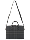 Slim Ainsworth Check Case Dark Grey - BURBERRY - BALAAN 8