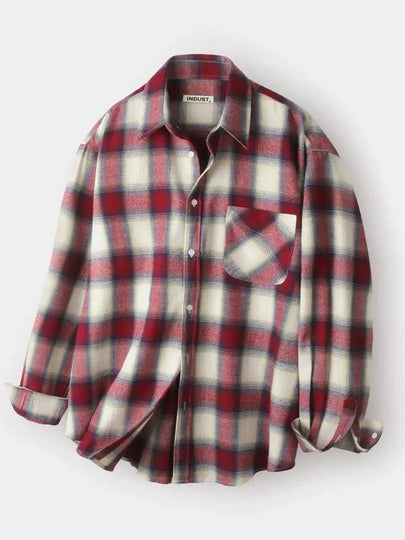 Ray check shirt red - INDUST - BALAAN 2