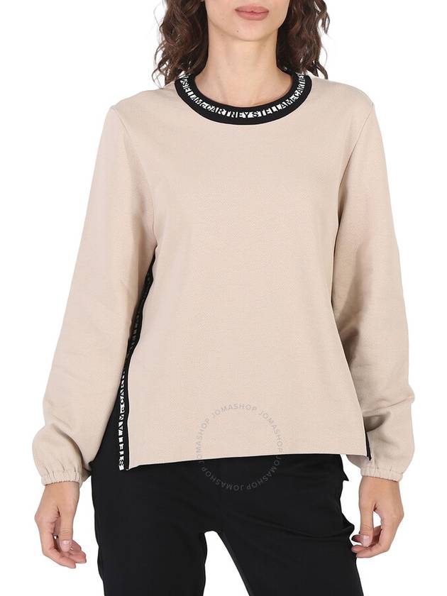 Stella Mccartney Desert Logo-tape Knitted Jumper, Brand Size 36 (US Size 2) - STELLA MCCARTNEY - BALAAN 1