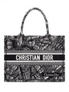 Plan Paris Medium Book Tote Bag - DIOR - BALAAN 1