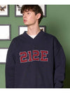 V NECK SWEAT SHIRTS NAVY - ZIZEMUSEUM - BALAAN 1